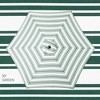 Best Choice Products 10ft Outdoor Steel Striped Market Patio Umbrella w/ Crank, Tilt Push Button, 6 Ribs - 4 of 4