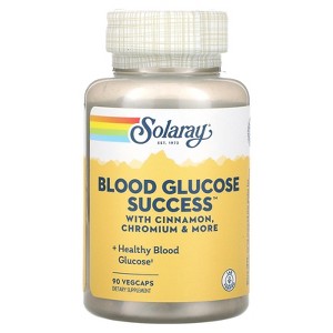 Solaray Blood Glucose Success, 90 VegCaps - 1 of 3