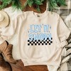 Simply Sage Market Women's Graphic Sweatshirt Let It Snow Checkered - 3 of 3