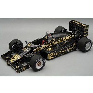 Lotus 94T #12 "John Player Special Team Lotus" 3rd Place F1 "European GP" (1983) with Case 1/18 Model Car by Tecnomodel - 1 of 3