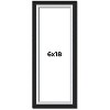 PosterPalooza | Panoramic Flat Silver Picture Frame - UV Acrylic, Foam Board Backing, Hanging Hardware - 2 of 4