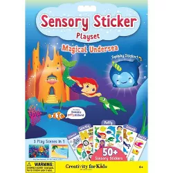 Creativity for Kids Sensory Sticker Playset - Magical Undersea