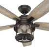 Hunter Fans 52" Coral Bay Lighted Ceiling Fan Noble Bronze with Barnwood Blades, Damp Rated, Remote Control Included - 2 of 4