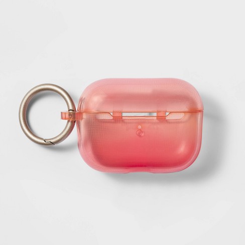 Pink Chain Clip Coin Purse