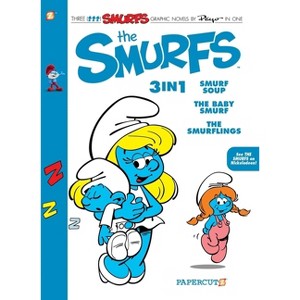 Smurfs 3-In-1 #5 - (Smurfs Graphic Novels) by  Peyo (Paperback) - 1 of 1