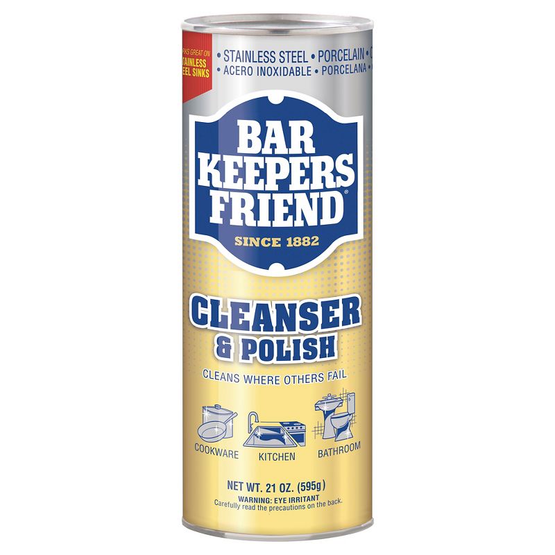 Bar Keepers Friend Multipurpose Household Cleanser &#38; Polish - 21oz, 1 of 2