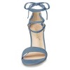 Allegra K Women's Tie-Up Strappy Chunky High Heels Sandal - 2 of 4