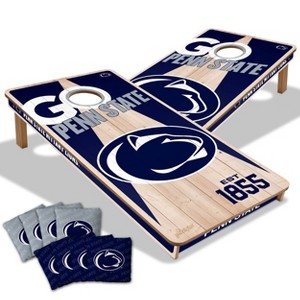 NCAA Penn State Nittany Lions 2'x4' Wood Toss Game Set - 1 of 4