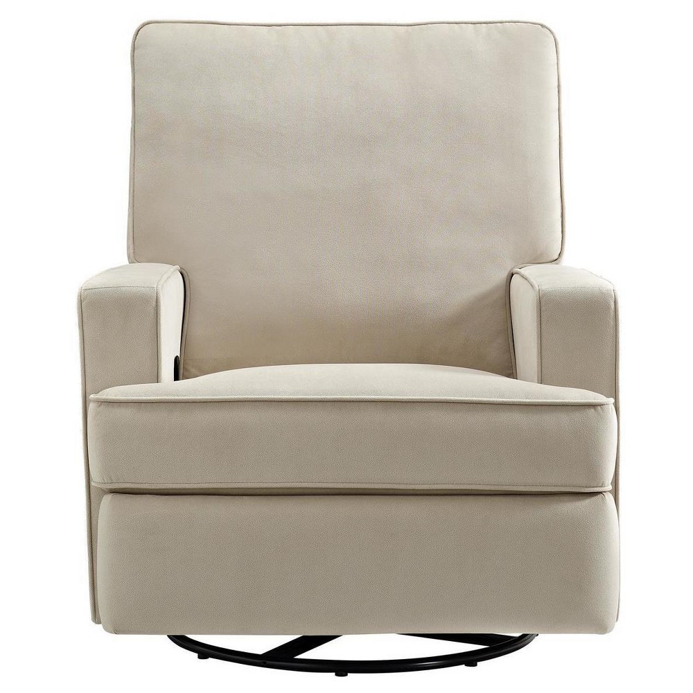 Photos - Chair Baby Relax Addison Swivel Gliding Recliner - Beige