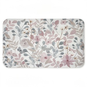Stupell Industries Wildflower Hope Botanicals Printed Anti-Fatigue Floor Mat, design by Kim Allen, 30"x18" - 1 of 4