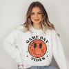 Simply Sage Market Women's Graphic Sweatshirt Game Day Vibes Basketball - 2 of 3