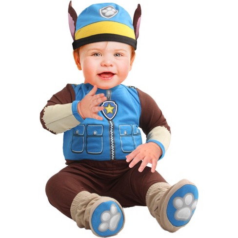 Nickelodeon Paw Patrol Chase Boy's Fancy-Dress Costume, Toddler 4T 