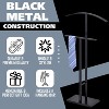 Kings Brand Furniture - Dossi Metal Suit Valet Stand, Clothes Rack, Clothing Organizer, Jacket Hanger, Tie Hanger - 3 of 4