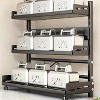 Hachikiko 2-Tier Stainless Steel Spice Rack for Kitchen Countertop - Adjustable Multi-Layer Organizer for Spices, Oils, Condiments - 3 of 4