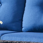 blue cushion