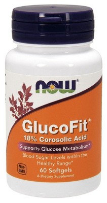 GlucoFit 24mg by Now Foods  -  60 Softgel