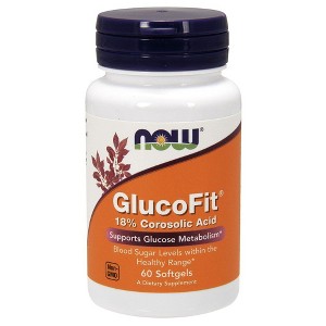 GlucoFit 24mg by Now Foods  -  60 Softgel - 1 of 2