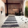 Vynxaria Polished River Rocks - 1-3 Inch Decorative Stones in Black, White, and Diverse Colors for Gardens, Walkways, and Crafts - 3 of 4