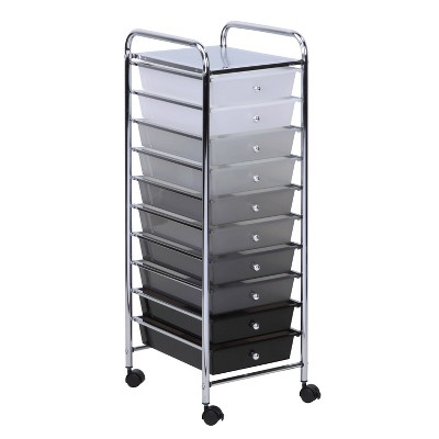 Honey-Can-Do 10 Drawer Cart Shaded