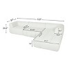 122" Modern L-Shaped Sectional Sofa with Chaise Lounge and High-Density Foam,2-Piece Couch for Living Room-Baofuwish - 4 of 4