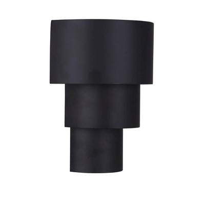 Craftmade Lighting Midtown 1 - Light Wall Light in  Midnight