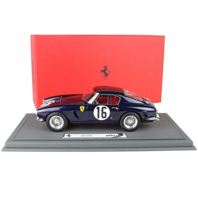 Ferrari 250 SWB #16 "Loustel" Winner GT3.0 "24 Hours of Le Mans" (1960) w/DISPLAY CASE Ltd Ed to 99 pieces 1/18 Model Car by BBR