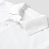 Kids' Short Sleeve Performance Uniform Polo Shirt - Cat & Jack™ White - image 3 of 3