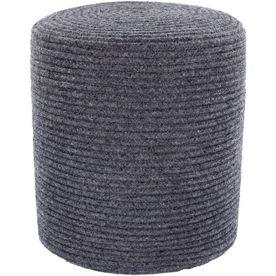 Livabliss Poppy 16"H x 16"W x 16"D Cottage Pouf