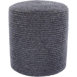 Livabliss Poppy 16"H x 16"W x 16"D Cottage Pouf - 1 of 4