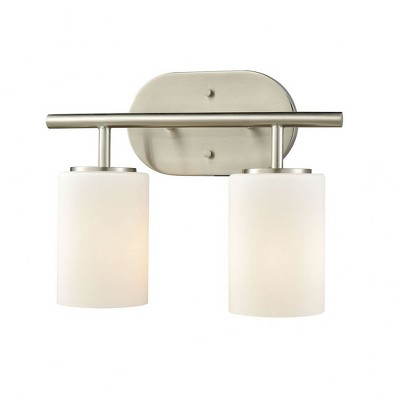 Elk Home Pemlico 2 - Light Vanity in  Satin Nickel