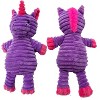 QuestaPack 5 Pack Plush Toys Assortment Value Bundle Puppy Pet Mutt Squeak Toy - 3 of 4