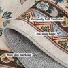Modern Washable Area Rug for Living Room, Soft Floor Rug with Non Slip Backing, Low Pile Stain Resistant Indoor Carpet for Home Office - 4 of 4