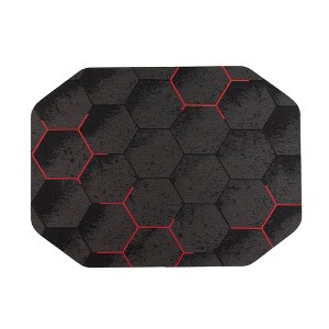 Anji Mountain 36"x48" Kaleidoscope Gaming Rug'D Chair Floor Mat: Durable, Skid-Resistant, Indoor Use - 1 of 4