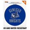 State University of New York at Geneseo Knights Logo Automotive Car Window Locker Circle Bumper Sticker - 2 of 4