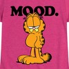 Girls' - Garfield - Mood Fitted Short Sleeve Graphic T-Shirt - 2 of 4