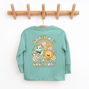 The Juniper Shop SmileyWorld Earth Day Every Day Youth Long Sleeve Tee - 1 of 4