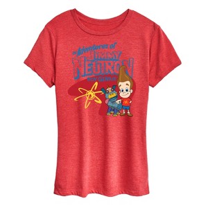 Women's - Jimmy Neutron - Adventures of Jimmy Neutron Short Sleeve Graphic T-Shirt - 1 of 4