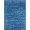 Luxe Weavers Plush Shag Solid Indoor Area Rug - 2 of 4