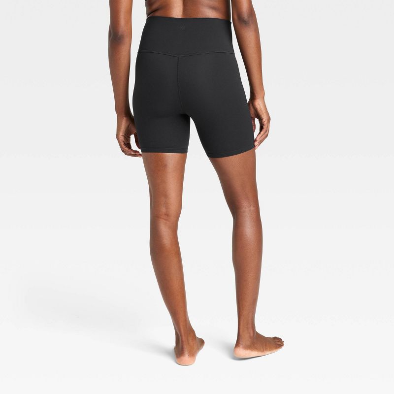 Women's Everyday Soft Ultra High-Rise Bike Shorts 6" - All In Motion™, 3 of 13