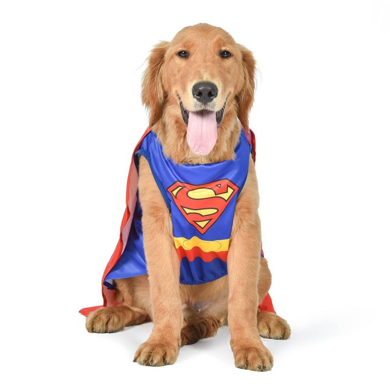 Halloween DC Comics Superman Dog Costume, 1 of 4