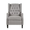 Mid-Century Modern Wingback Recliner Chair, Upholstered Lounge Chair for Living Room or Reading Corner – The Pop Home - 4 of 4