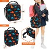 OPUX Insulated Lunch Box, Soft School Cooler Bag Kids Boys Girls, Leakproof Reusable Compact Small Pail Tote Men Women Adult Work - 3 of 4