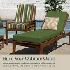 Honeycomb Outdoor Chaise Lounge Cushion - 3 of 4