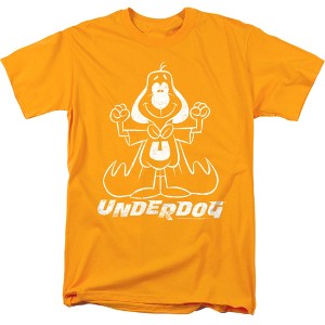 Underdog Outline Under Adult T-Shirt - 1 of 4