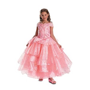Wicked™ Girls' Glinda Pink Dress Halloween Prestige Costume Dress - Pink - 7-8 - 1 of 4