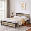 Twin/Full/Queen Size Bed Frame with Wood Headboard and Footboard, 14 Inch Platform Mattress Foundation, No Box Spring Needed Bed - 3 of 4