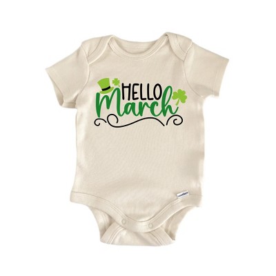 Hello March - Baby Boy Girl Clothes Infant Onesie® Funny Cute GS1