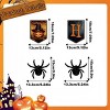 Racxily Happy Halloween Banner and Hanging Spider Garland Trick or Treat Banner Sign Happy Halloween Paper Banner - 2 of 4