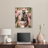 Art Remedy Raccoon Tropical Bathroom Tropical Bathroom Wall Art Framed - 2 of 4