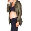 Modern Eternity Ciara - Waterproof 3 in 1 Maternity Windbreaker Black XS - 4 of 4